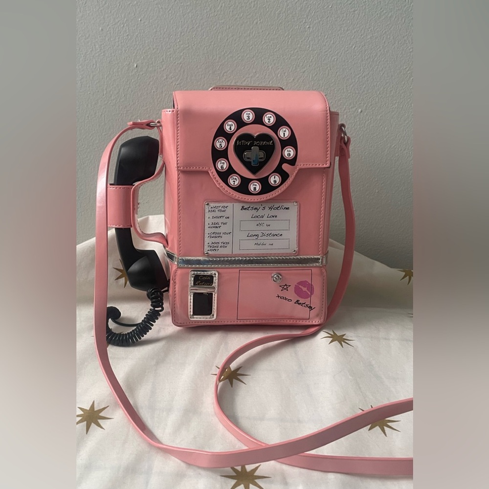 Betsey Johnson Crossbody Payphone Bag